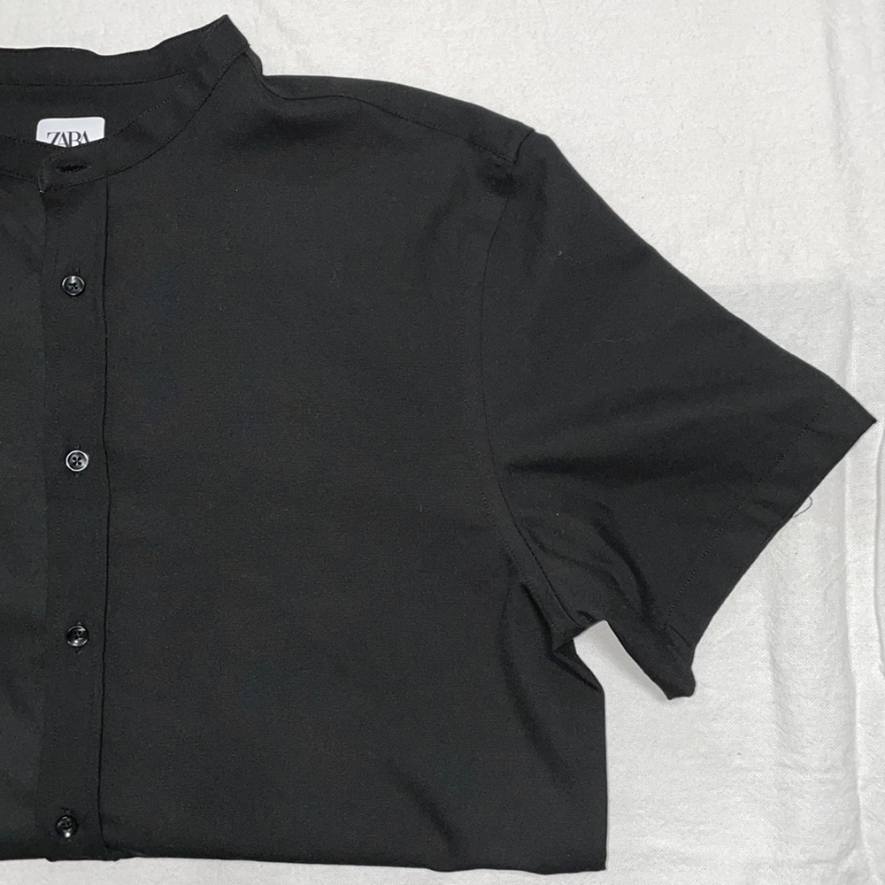Zara Melange Button Down